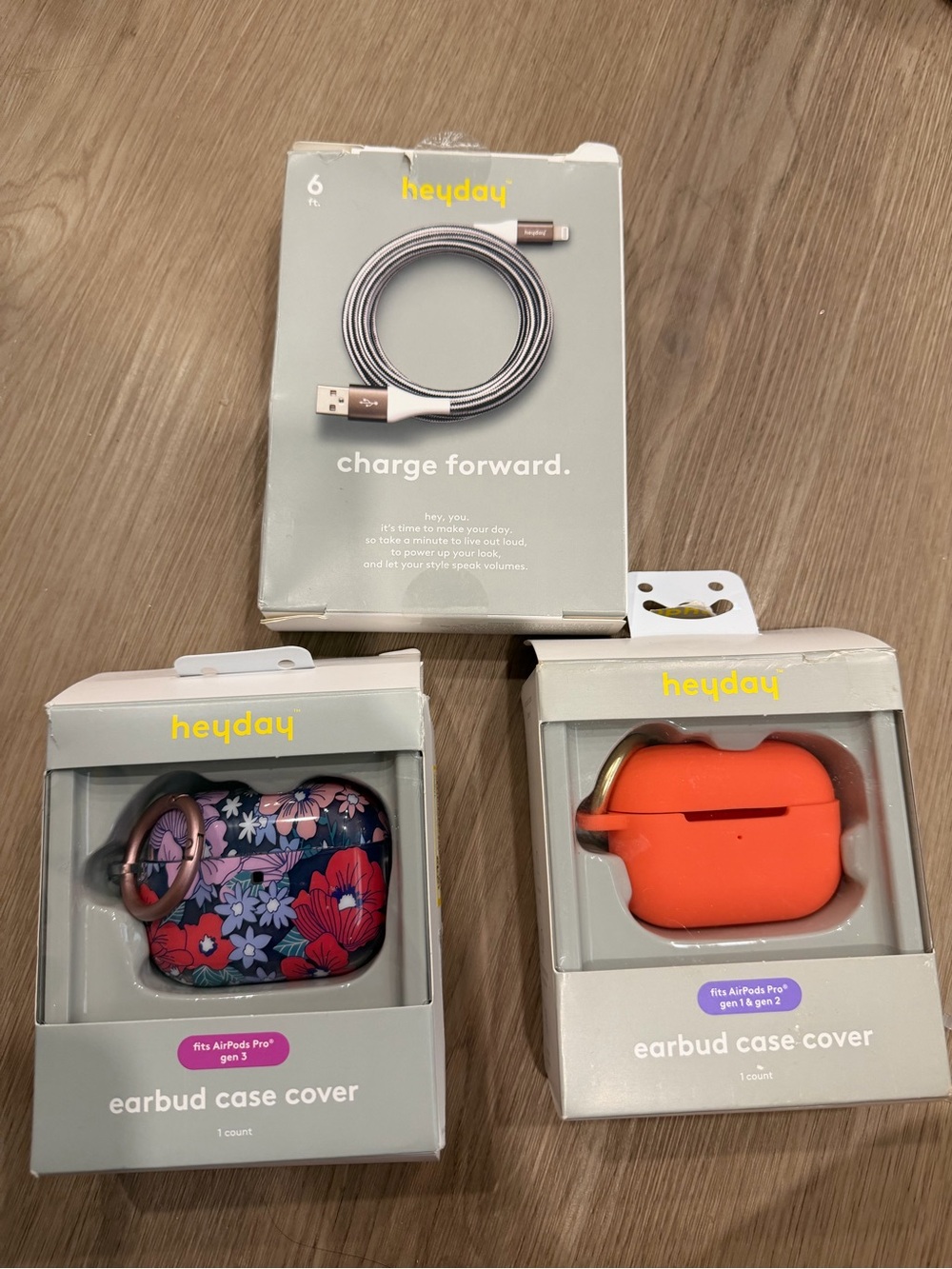 2 Heyday AirPods Pro Ea2 Heyday AirPods Pro Earbud Case Covers (gen 1,2,3 )